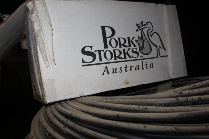 Box of pork storks