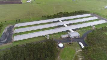 Drone flyover - Captured at Purga Breeder Farms 1-3, Purga QLD Australia.